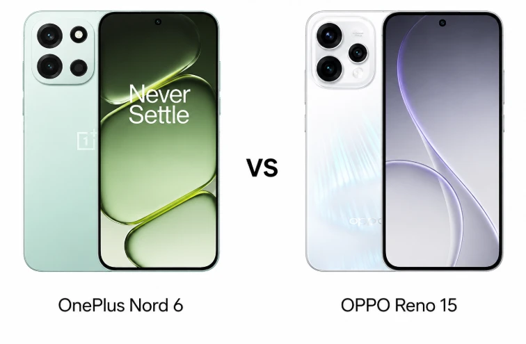 Порівняння OnePlus Nord 6 та OPPO Reno 15: який середньобюджетник кращий