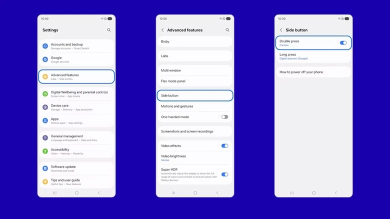 Як налаштувати бічну кнопку на смартфонах Samsung Galaxy